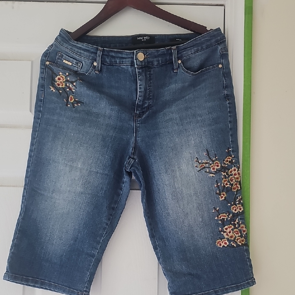 Nine West Blue Denim Jeans